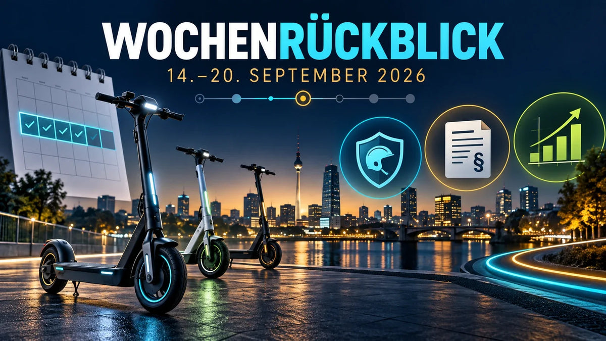 E-Scooter-Wochenrückblick vom 14. bis 20. September 2026