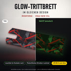 Glow-Trittbrett – IRONFORGE, Tag/Nacht