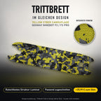 Trittbrett im gleichen Design – YELLOW CYBER CAMOUFLAGE