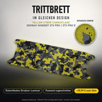 Trittbrett im gleichen Design – YELLOW CYBER CAMOUFLAGE