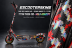 SEGWAY NINEBOT F3 / F3 PRO SKIN | 240P RED CAMOUFLAGE – Holo-Effekt simuliert; +24,99 EUR Aufpreis. Digitale Materialsimulation, keine physische Druckprobe. Nur Body-Skin; Trittbrett und Felgenaufkleber separat; Scooter nicht enthalten.