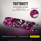 Trittbrett im gleichen Design – MAGENTA CHAOS