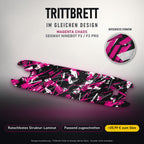Trittbrett im gleichen Design – MAGENTA CHAOS