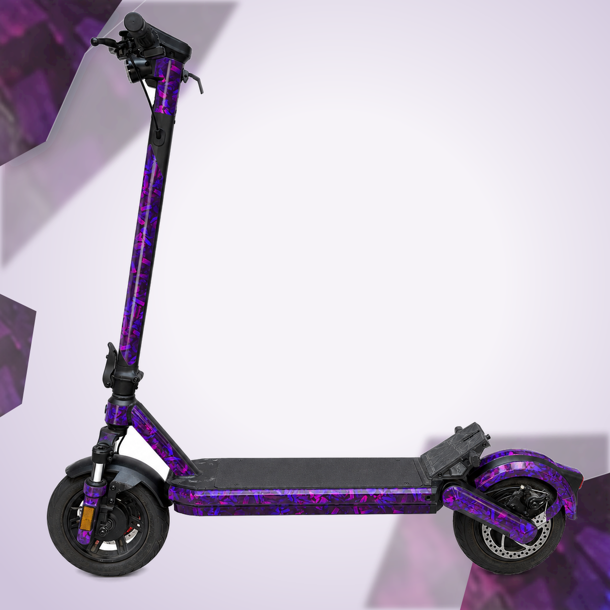 VMAX New VX2 Skin – Purple Forged Carbon | Escooter Skins