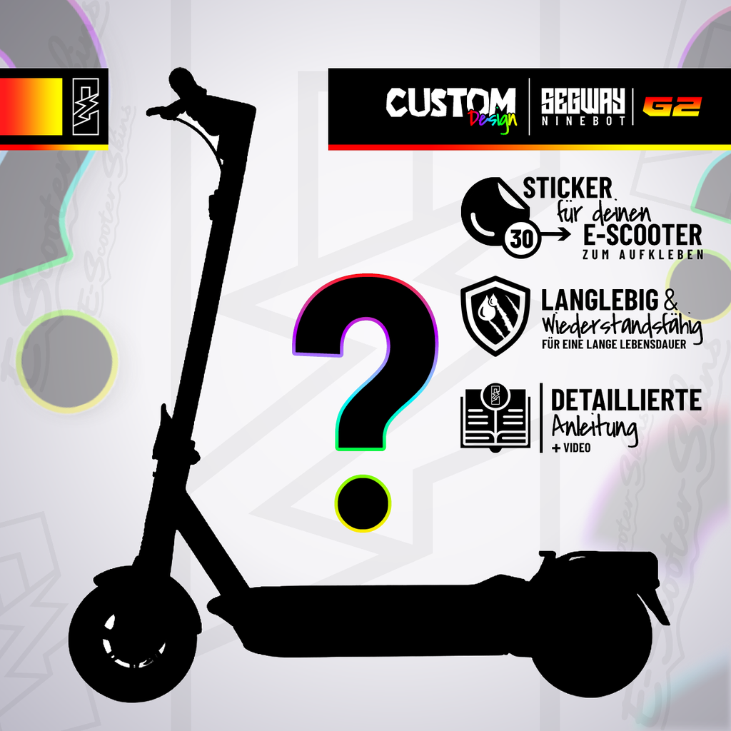 Segway Ninebot G2 Max Skin – Custom Wunschdesign | Escooter Skins