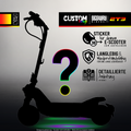SEGWAY NINEBOT ZT3 PRO / ZT3 PRO D SKIN | CUSTOM – Originale Custom-Design-Silhouette im Studio-Look mit mehrfarbigem Licht; Beleuchtung separat erhältlich