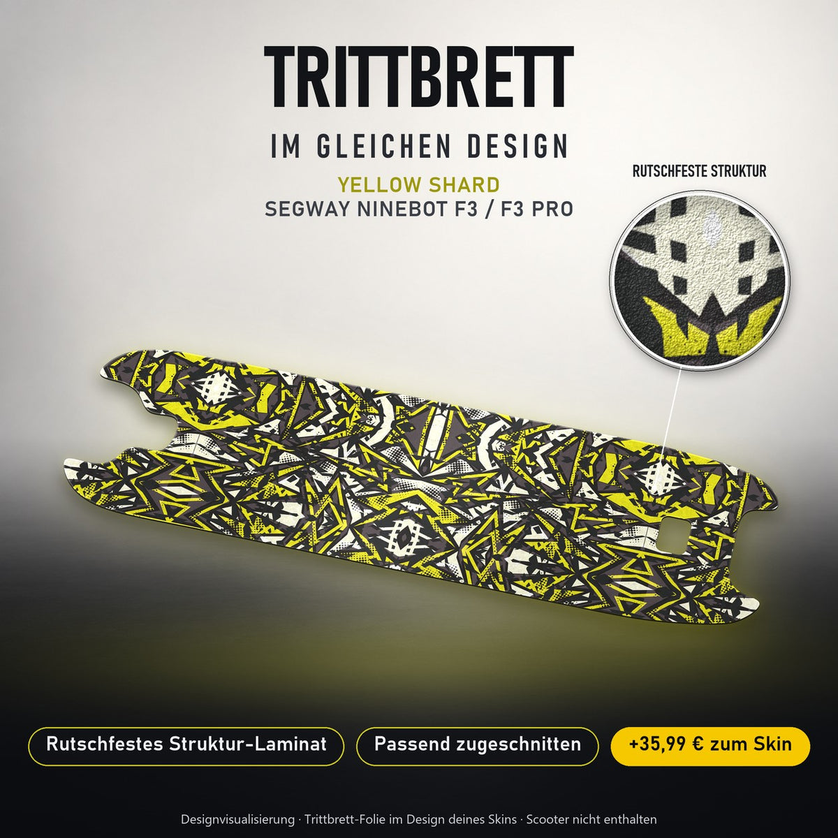Trittbrett im gleichen Design – YELLOW SHARD
