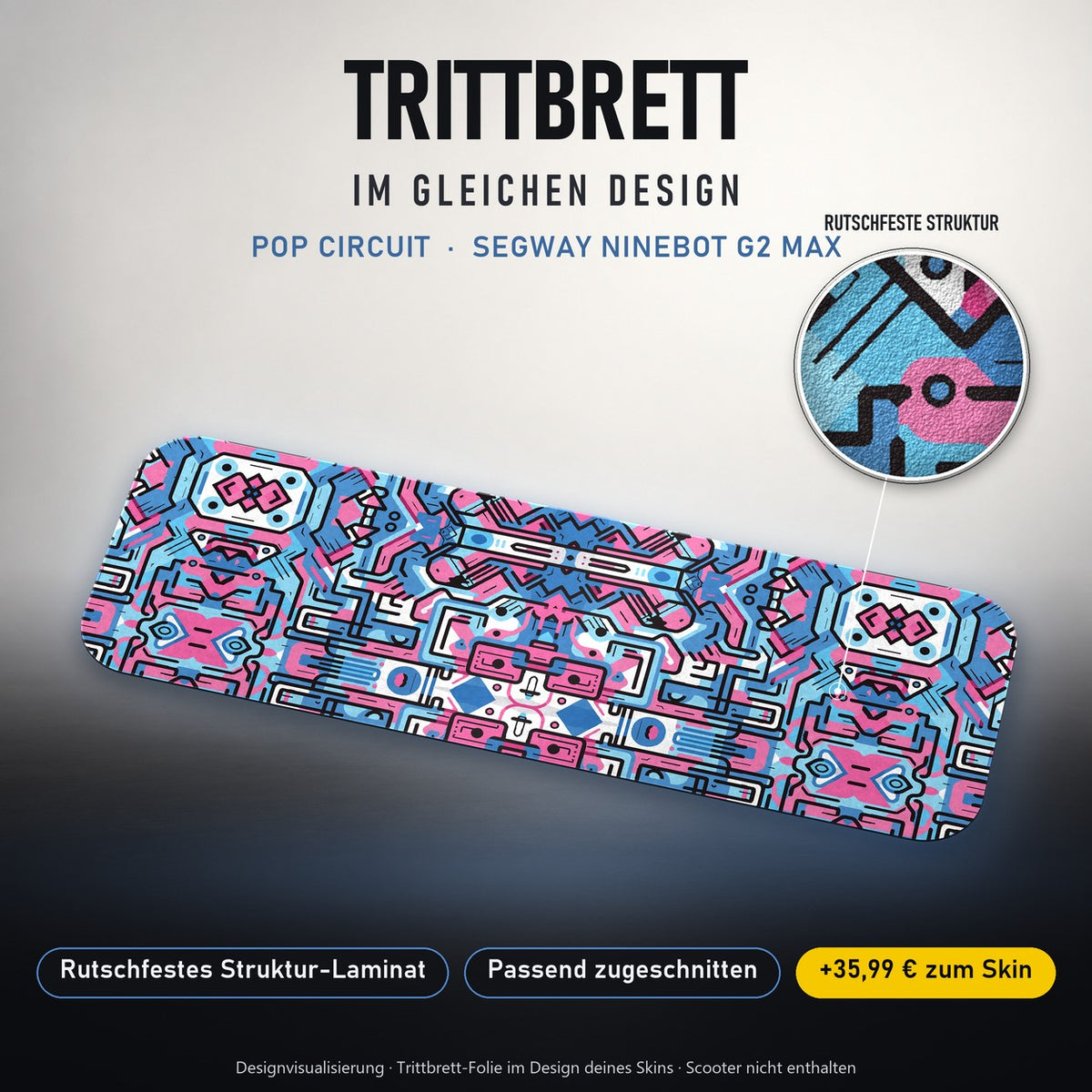 Trittbrett im gleichen Design – POP CIRCUIT