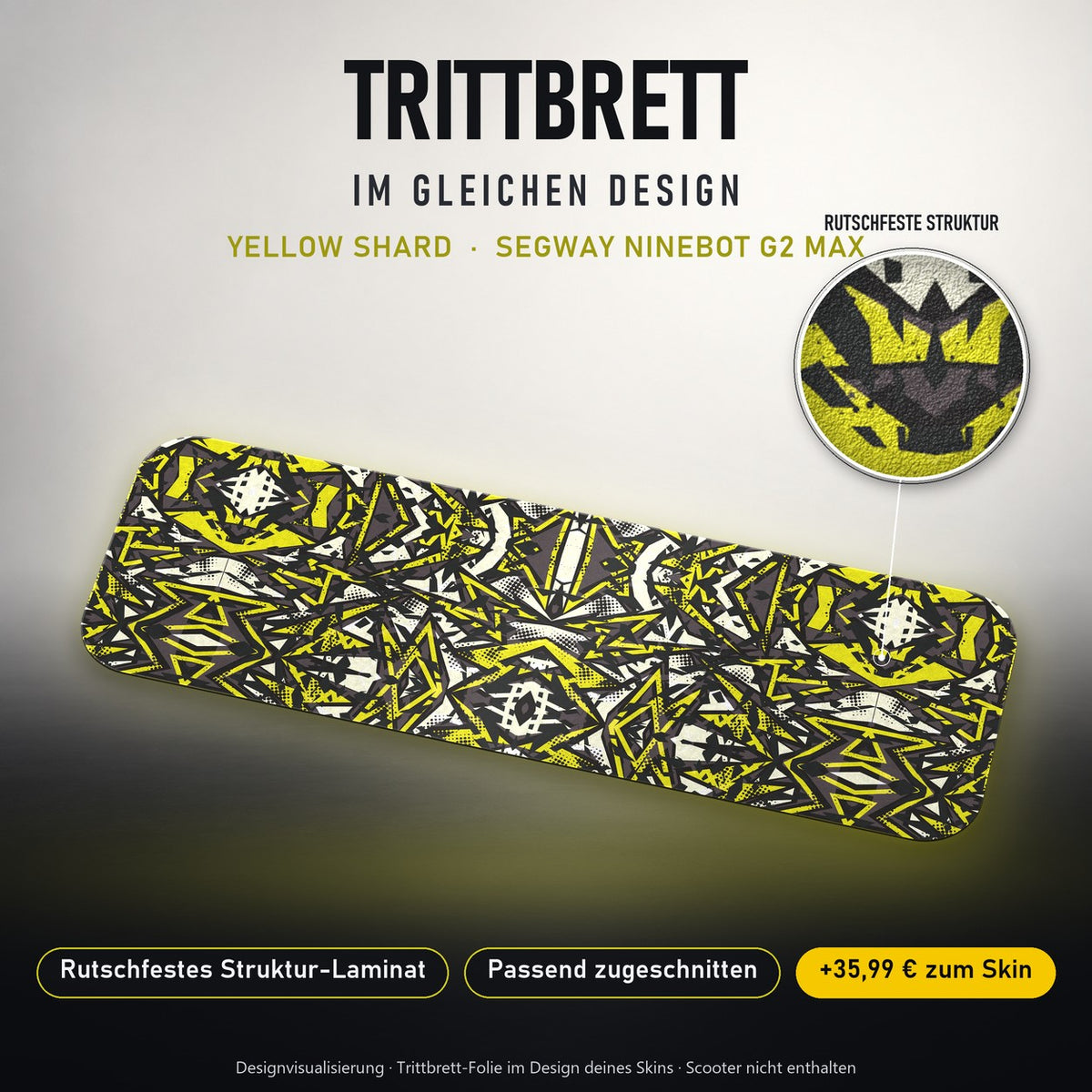 Trittbrett im gleichen Design – YELLOW SHARD