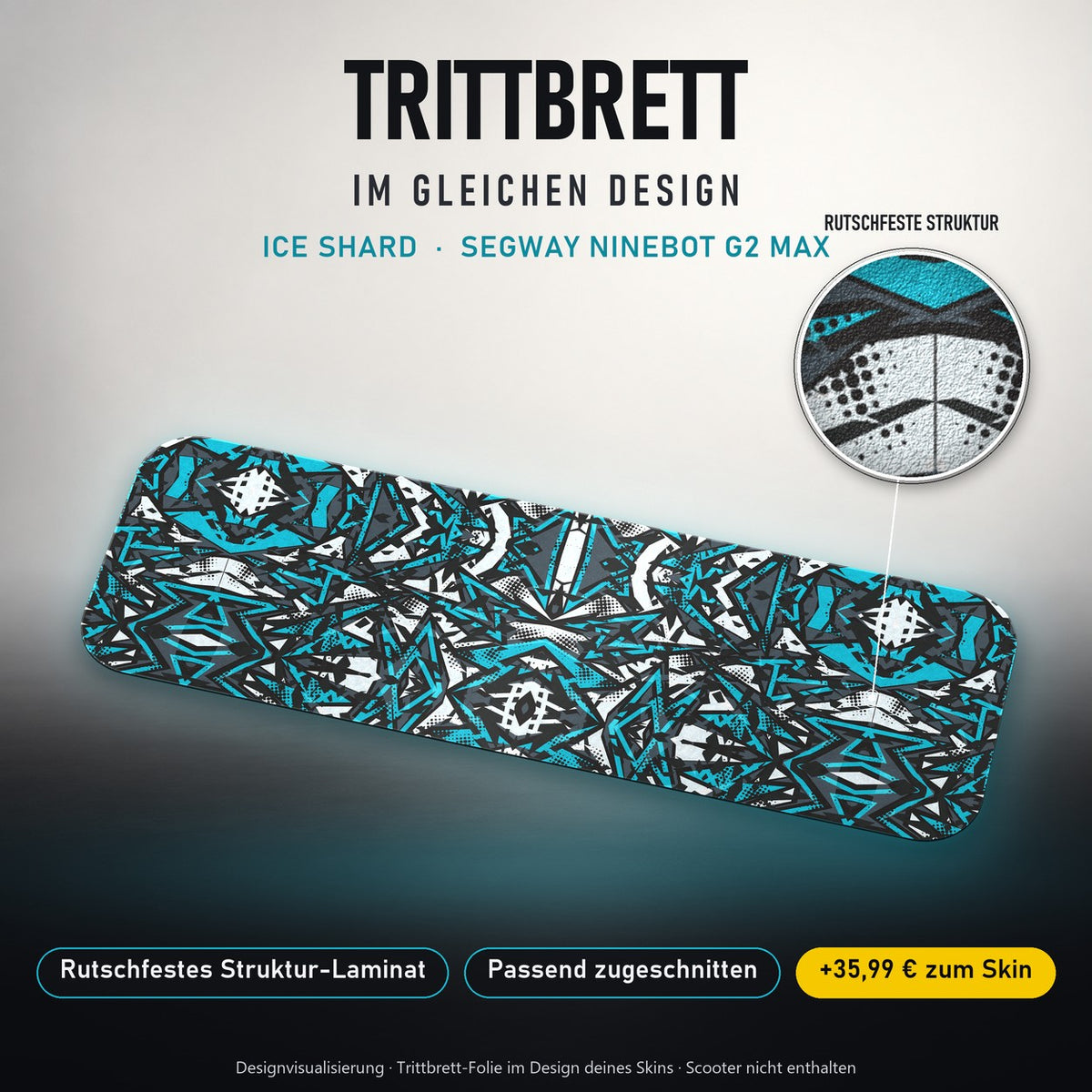 Trittbrett im gleichen Design – ICE SHARD