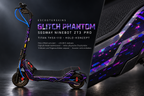 SEGWAY NINEBOT ZT3 PRO / ZT3 PRO D SKIN | GLITCH PHANTOM – Holo-Effekt simuliert; +24,99 EUR Aufpreis. Digitale Materialsimulation, keine physische Druckprobe. Nur Body-Skin; Trittbrett und Felgenaufkleber separat; Scooter nicht enthalten.