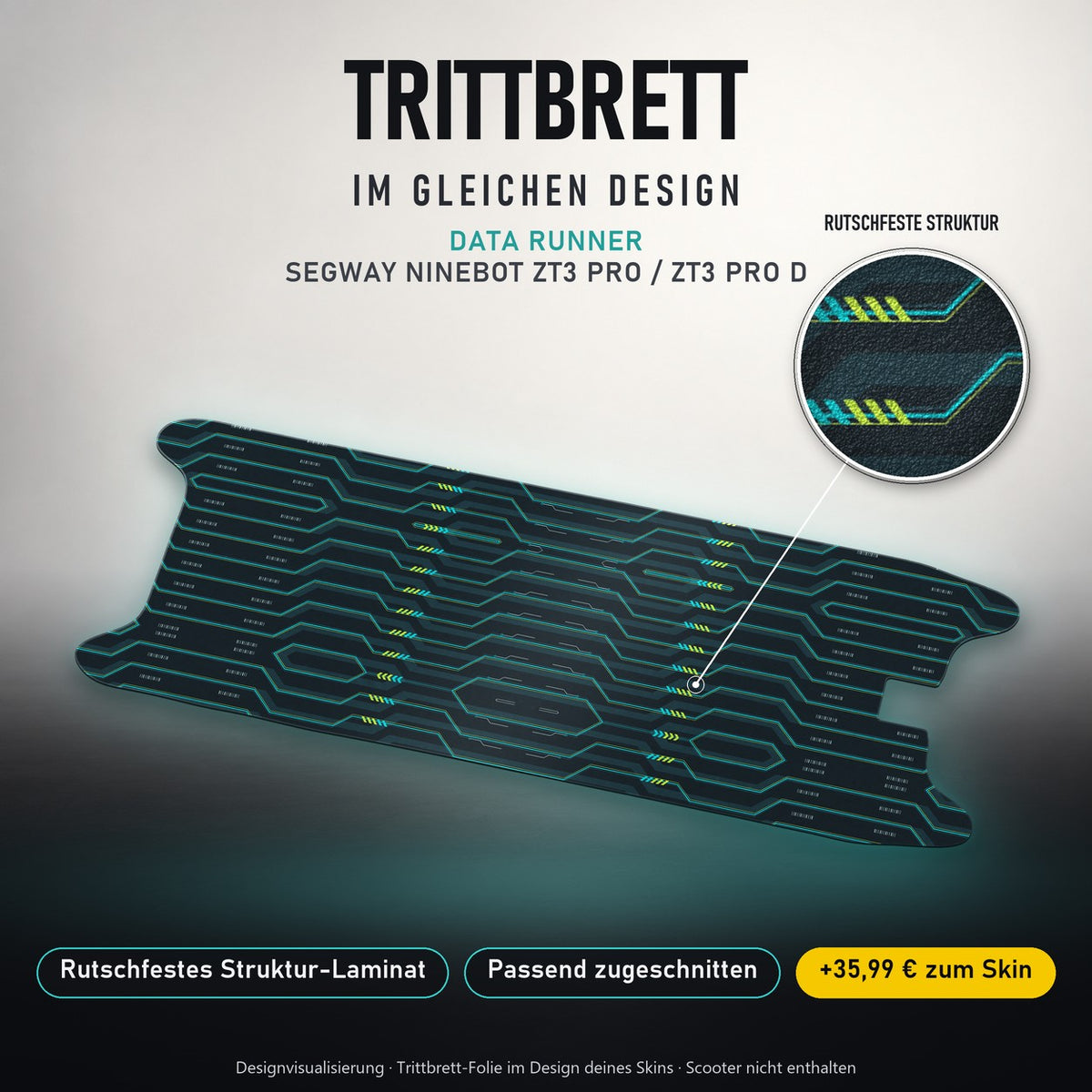 Trittbrett im gleichen Design – DATA RUNNER