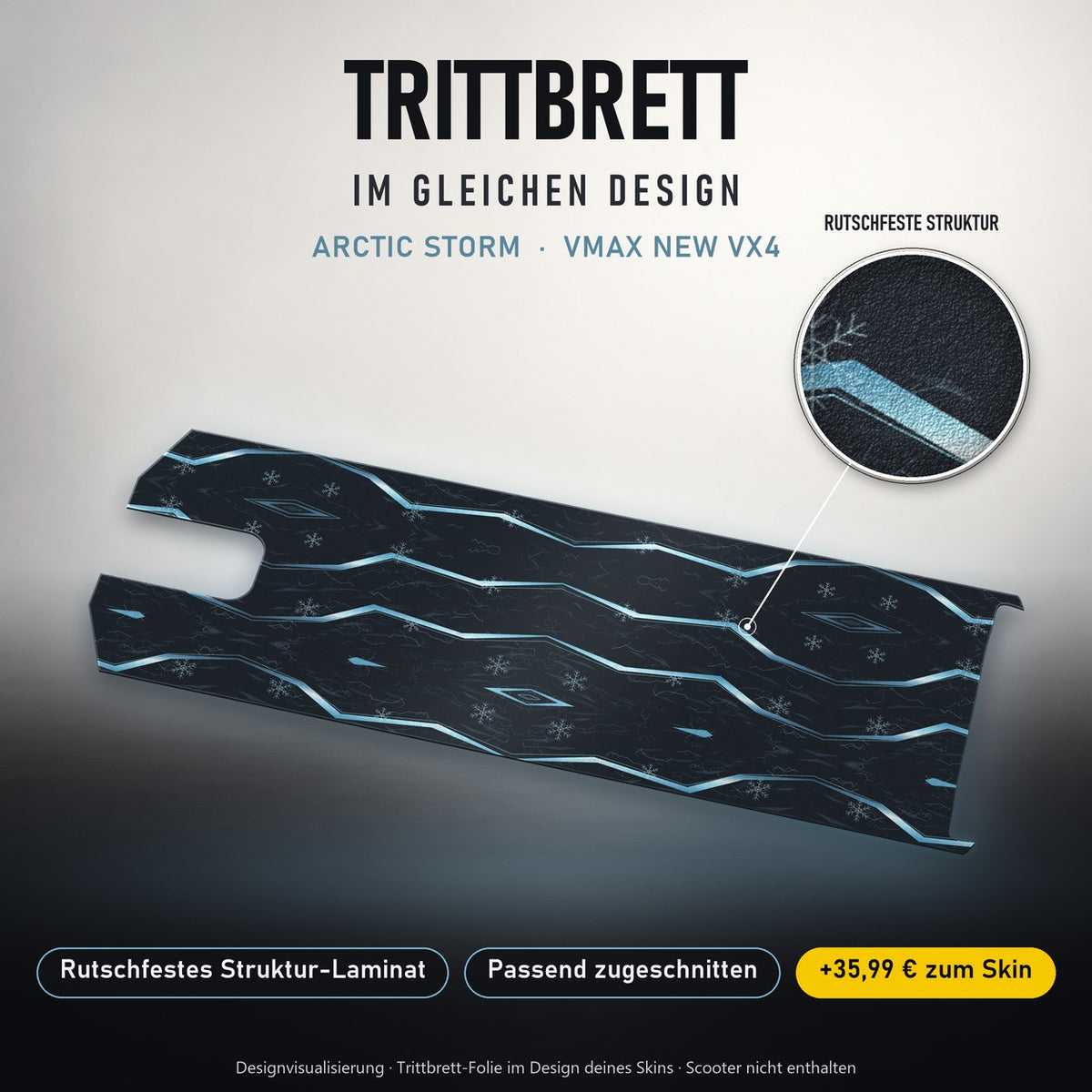 Trittbrett im gleichen Design – ARCTIC STORM