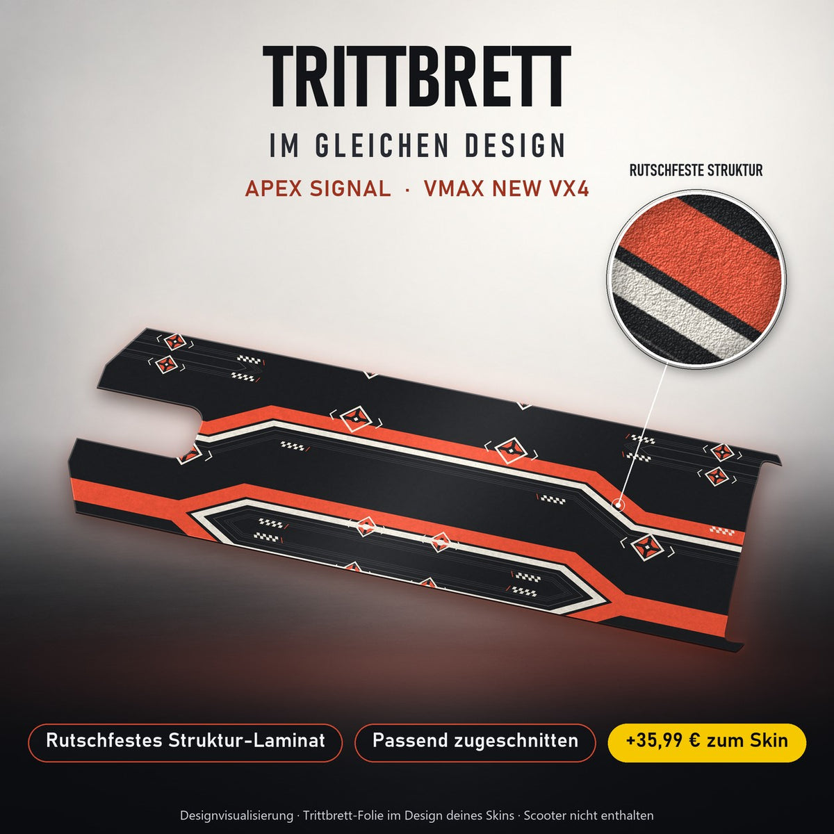 Trittbrett im gleichen Design – APEX SIGNAL