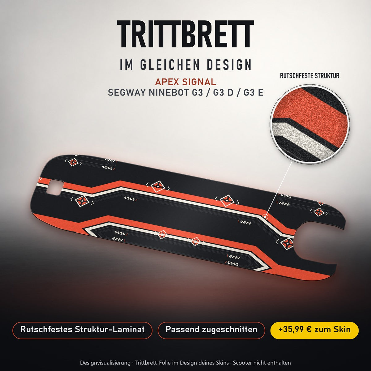 Trittbrett im gleichen Design – APEX SIGNAL