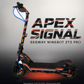 SEGWAY NINEBOT ZT3 PRO / ZT3 PRO D SKIN | APEX SIGNAL – Designvisualisierung im Studio-Look mit Licht in der Skinfarbe; Scooter nicht enthalten, Beleuchtung separat erhältlich