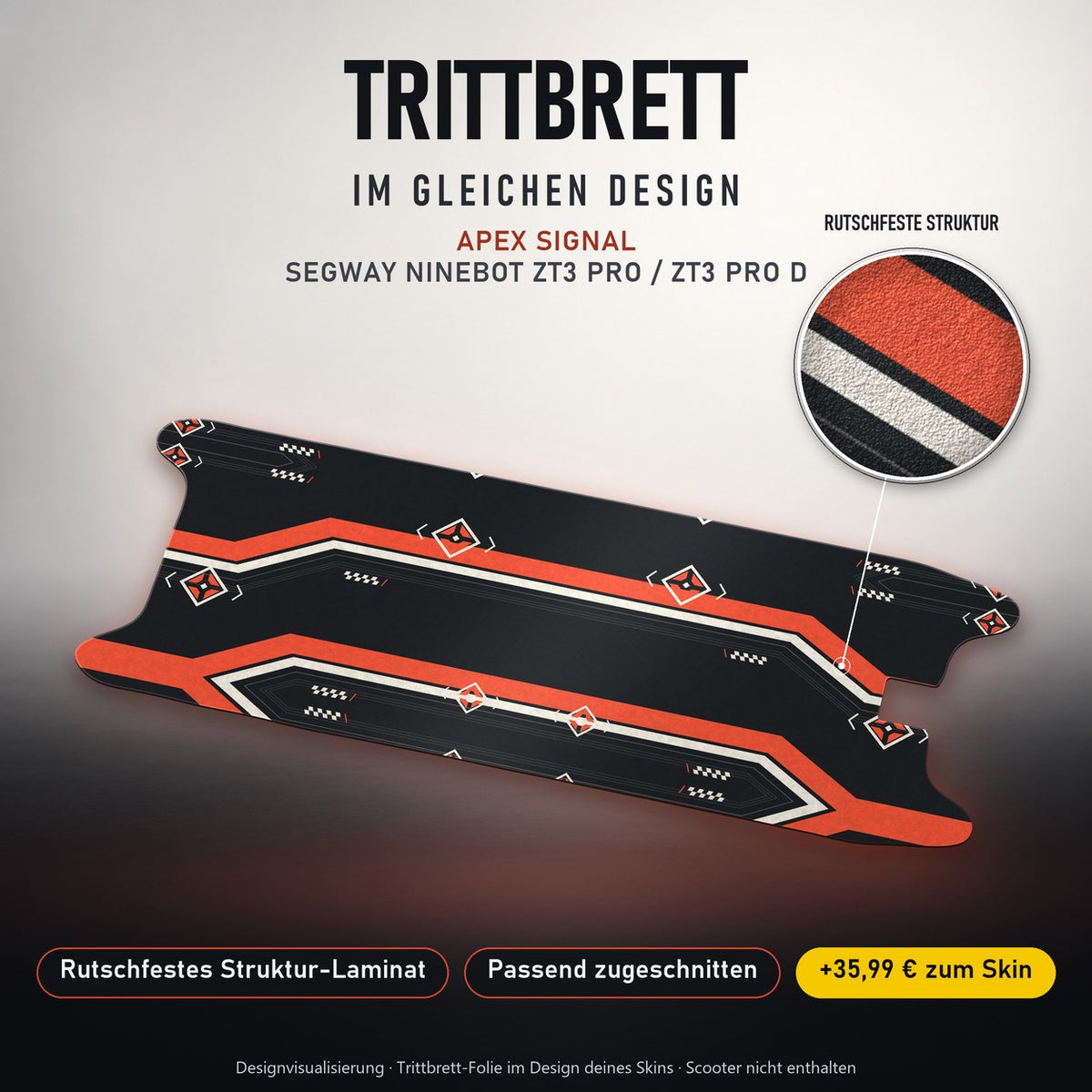 Trittbrett im gleichen Design – APEX SIGNAL
