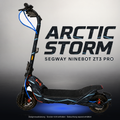 SEGWAY NINEBOT ZT3 PRO / ZT3 PRO D SKIN | ARCTIC STORM – Studiofoto mit Licht in der Skinfarbe; Scooter und Beleuchtung separat erhältlich