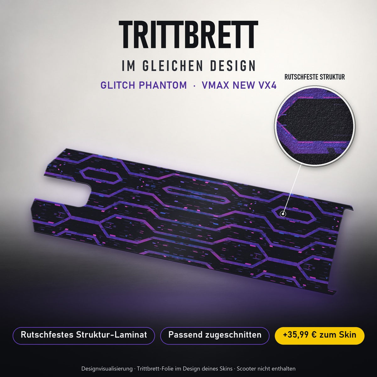 Trittbrett im gleichen Design – GLITCH PHANTOM