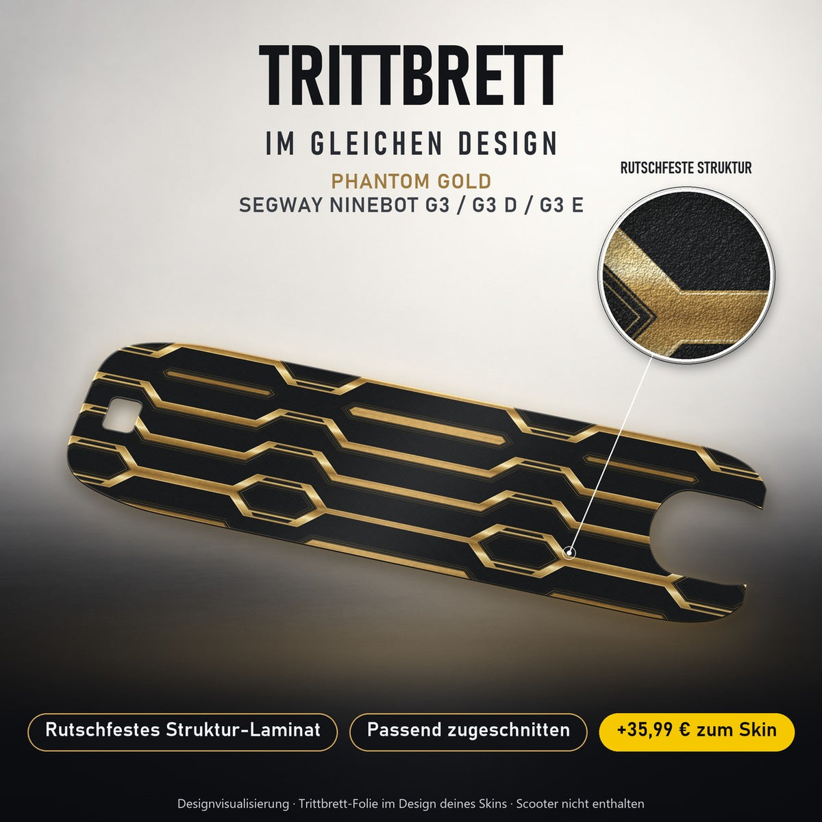 Trittbrett im gleichen Design – PHANTOM GOLD