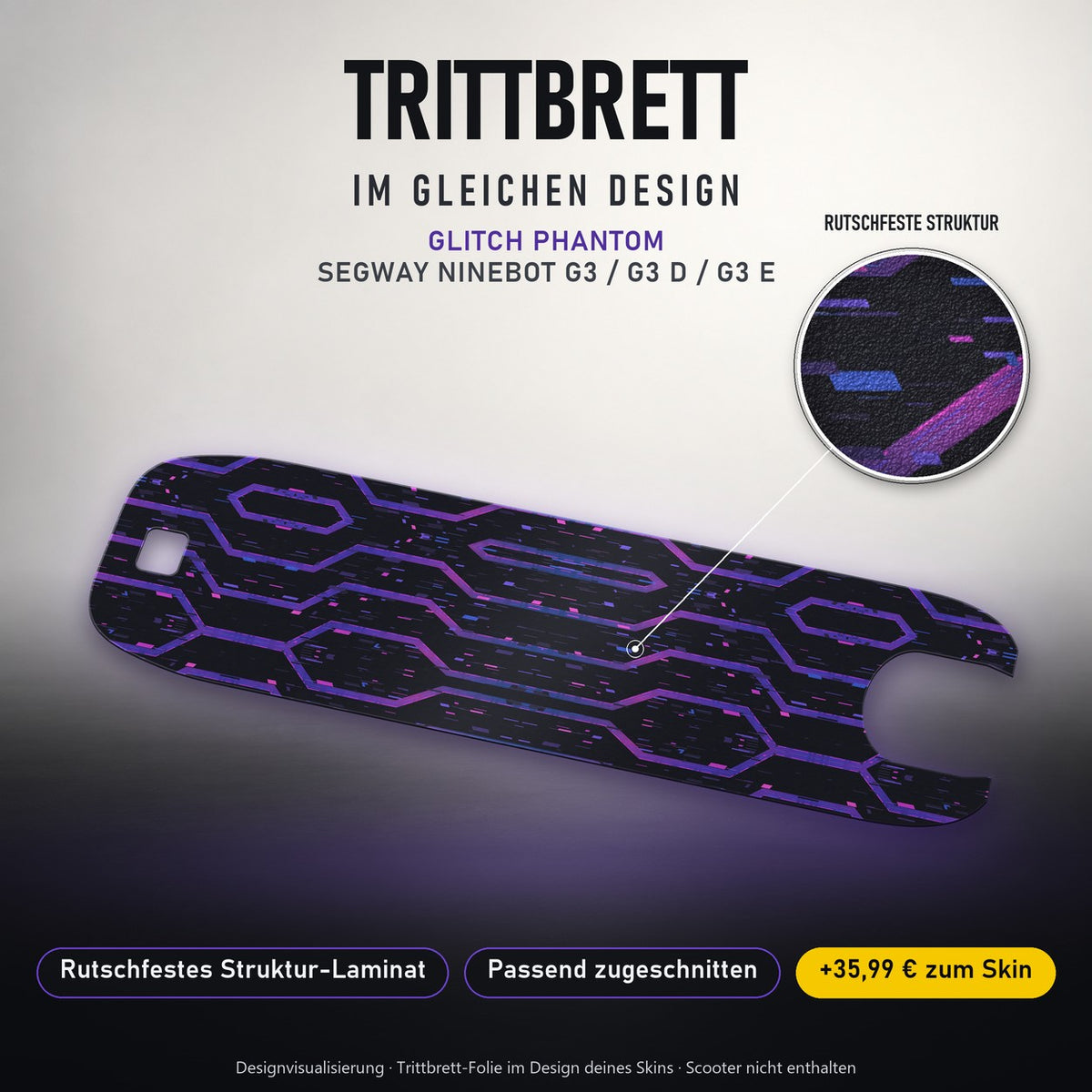 Trittbrett im gleichen Design – GLITCH PHANTOM