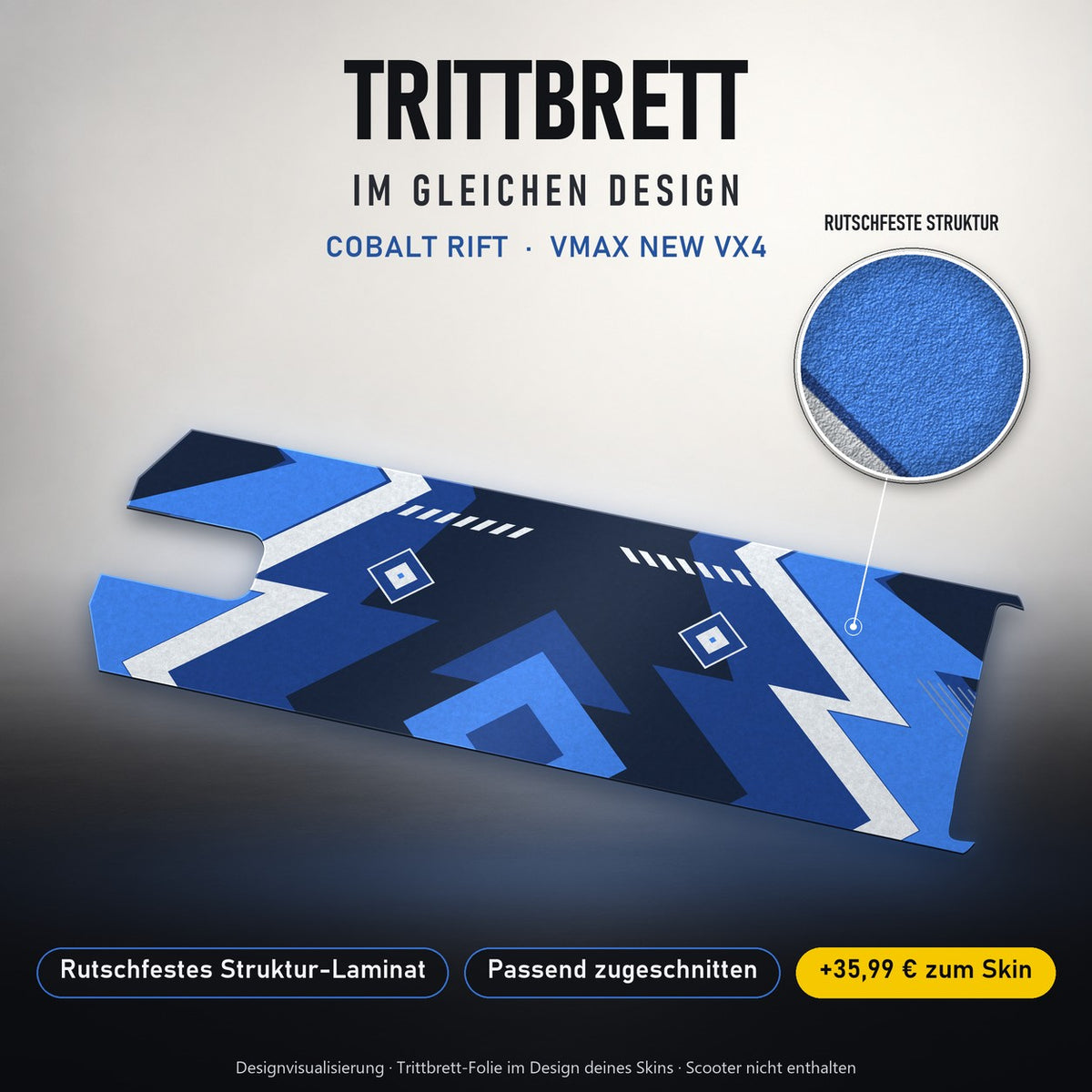 Trittbrett im gleichen Design – COBALT RIFT
