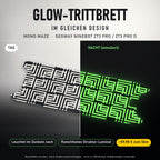 Glow-Trittbrett – MONO MAZE, Tag/Nacht