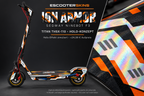 SEGWAY NINEBOT F3 / F3 PRO SKIN | ION ARMOR – Holo-Effekt simuliert; +24,99 EUR Aufpreis. Digitale Materialsimulation, keine physische Druckprobe. Nur Body-Skin; Trittbrett und Felgenaufkleber separat; Scooter nicht enthalten.