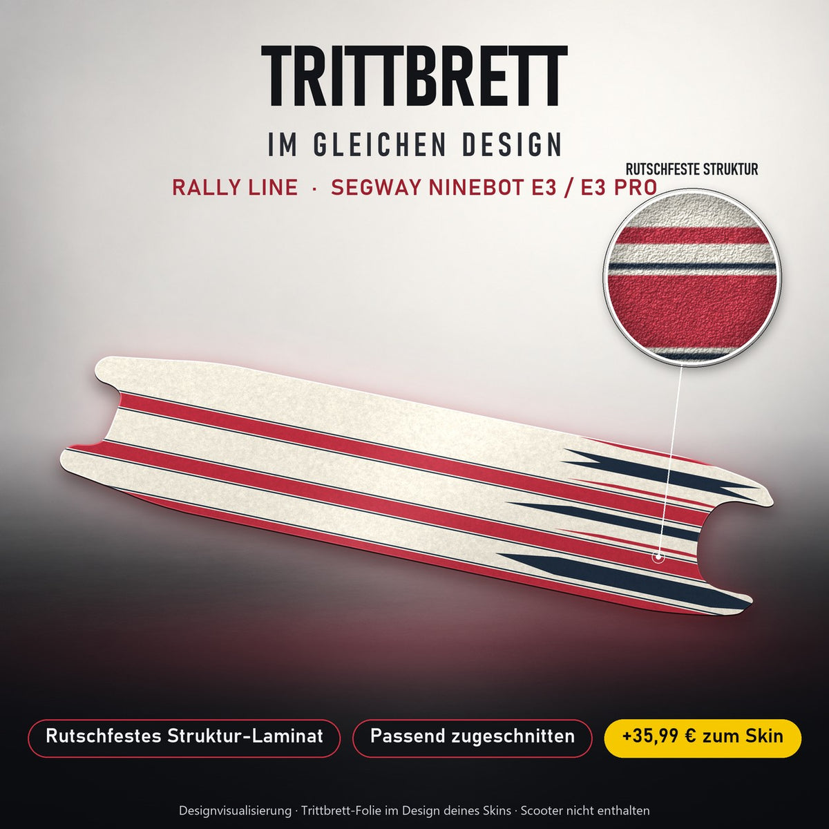Trittbrett im gleichen Design – RALLY LINE