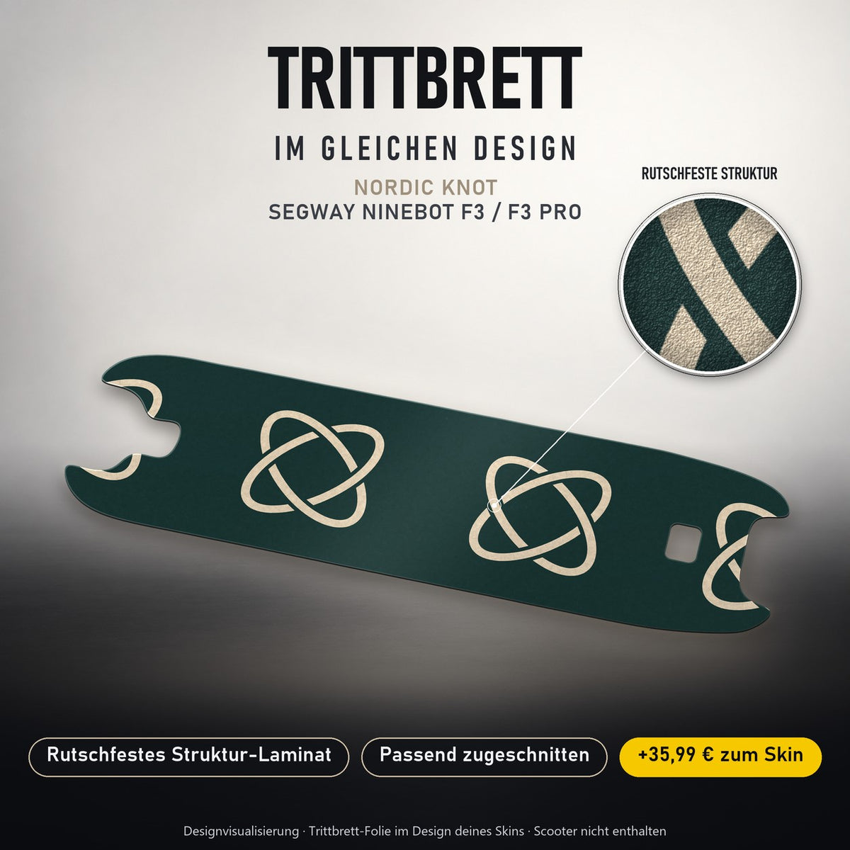 Trittbrett im gleichen Design – NORDIC KNOT