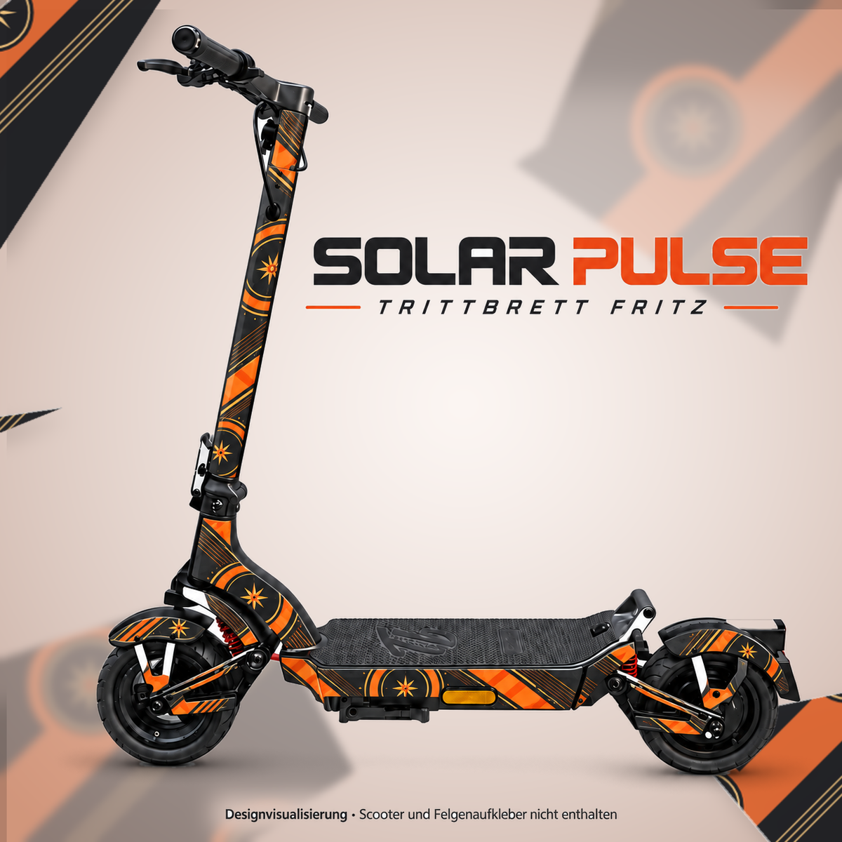 TRITTBRETT FRITZ Skin – SOLAR PULSE