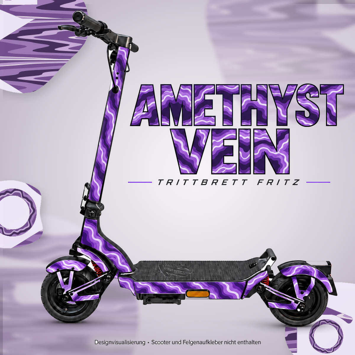 TRITTBRETT FRITZ Skin – AMETHYST VEIN