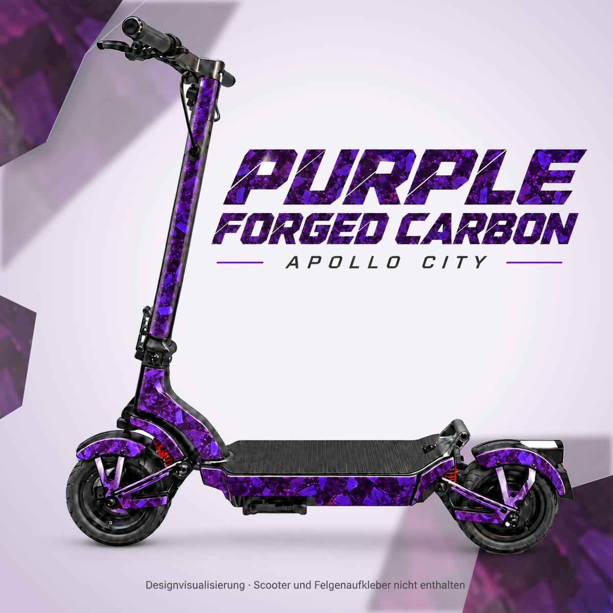APOLLO CITY Skin – PURPLE FORGED CARBON