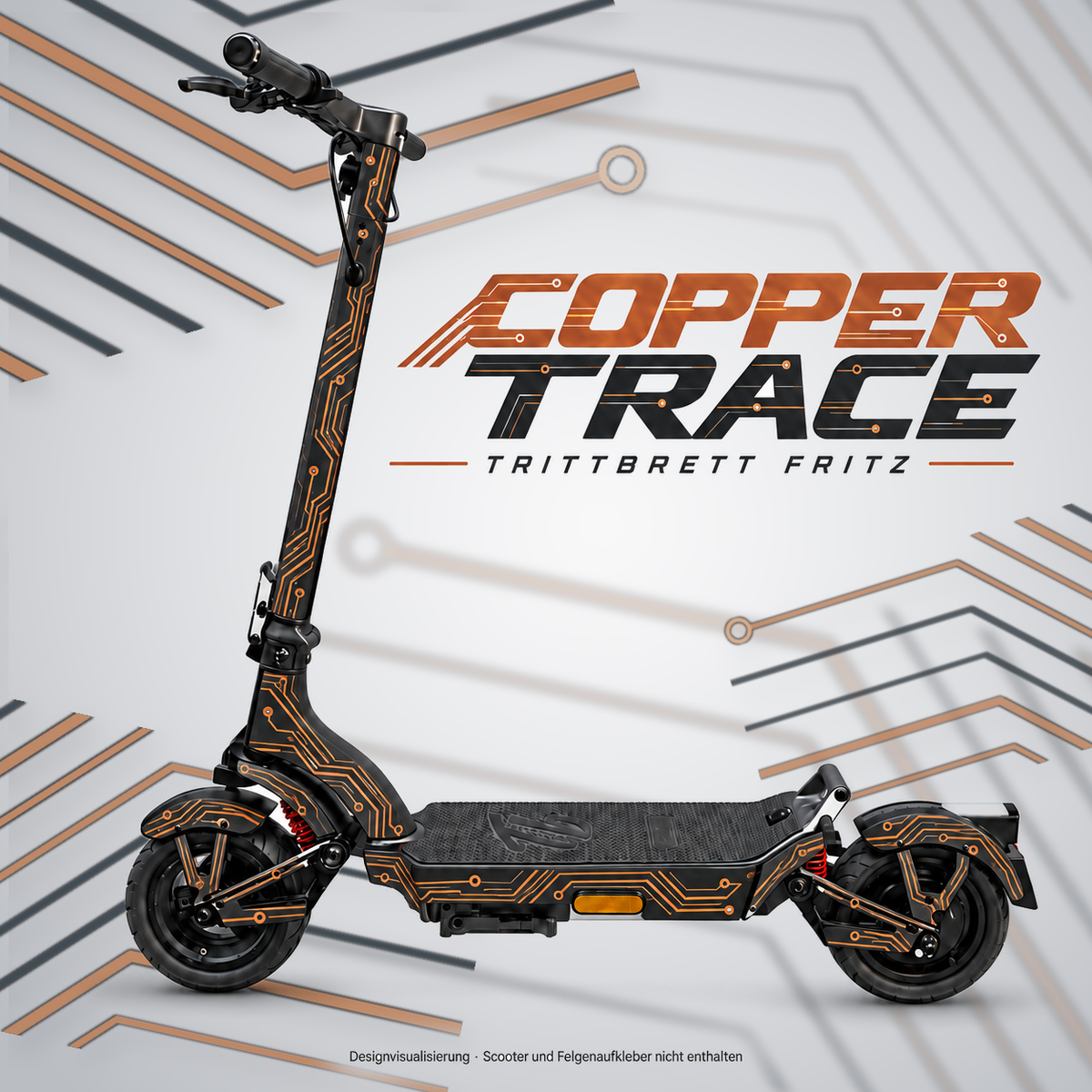 TRITTBRETT FRITZ Skin – COPPER TRACE