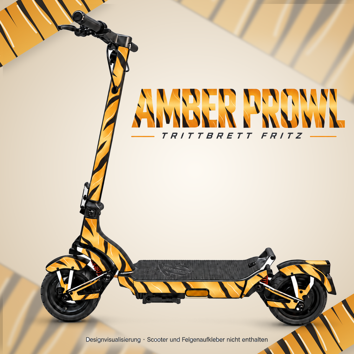 TRITTBRETT FRITZ Skin – AMBER PROWL