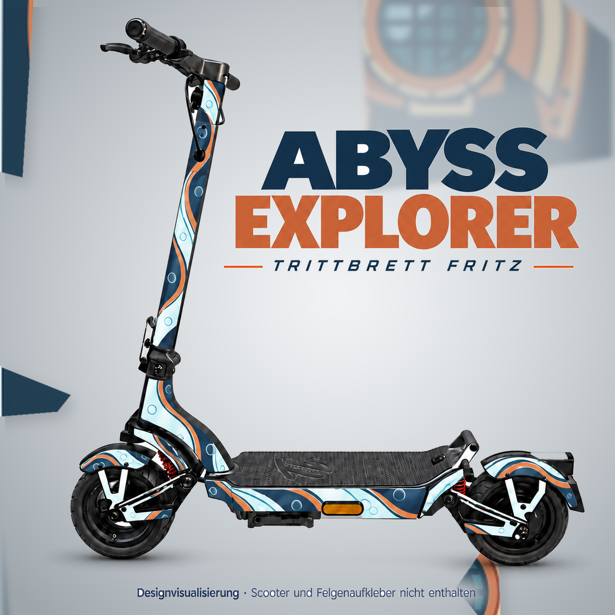 TRITTBRETT FRITZ Skin – ABYSS EXPLORER