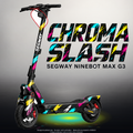 SEGWAY NINEBOT G3 / G3 D / G3 E SKIN | CHROMA SLASH – Designvisualisierung mit Licht in der Skinfarbe; Scooter nicht enthalten, Beleuchtung separat erhältlich