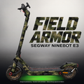 SEGWAY NINEBOT E3 / E3 PRO SKIN | FIELD ARMOR – Studiofoto mit Licht in der Skinfarbe; Scooter und Beleuchtung separat erhältlich