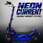 SEGWAY NINEBOT ZT3 PRO / ZT3 PRO D SKIN | NEON CURRENT – Designvisualisierung mit Licht in der Skinfarbe; Scooter nicht enthalten, Beleuchtung separat erhältlich