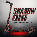 TRITTBRETT FRITZ SKIN | SHADOW ONI – Designvisualisierung mit Licht in der Skinfarbe; Scooter nicht enthalten, Beleuchtung separat erhältlich