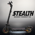 SEGWAY NINEBOT E3 / E3 PRO SKIN | STEALTH – Designvisualisierung mit Licht in der Skinfarbe; Scooter nicht enthalten, Beleuchtung separat erhältlich