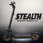 SEGWAY NINEBOT E3 / E3 PRO SKIN | STEALTH – Designvisualisierung mit Licht in der Skinfarbe; Scooter nicht enthalten, Beleuchtung separat erhältlich