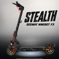 SEGWAY NINEBOT F3 / F3 PRO SKIN | STEALTH – Studiofoto mit Licht in der Skinfarbe; Scooter und Beleuchtung separat erhältlich