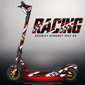 SEGWAY NINEBOT G2 MAX SKIN | RACING – Designvisualisierung mit Licht in der Skinfarbe; Scooter nicht enthalten, Beleuchtung separat erhältlich