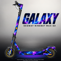 SEGWAY NINEBOT G2 MAX SKIN | GALAXY – Designvisualisierung mit Licht in der Skinfarbe; Scooter nicht enthalten, Beleuchtung separat erhältlich