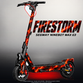 SEGWAY NINEBOT G3 / G3 D / G3 E SKIN | FIRESTORM – Designvisualisierung mit Licht in der Skinfarbe; Scooter nicht enthalten, Beleuchtung separat erhältlich