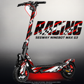 SEGWAY NINEBOT G3 / G3 D / G3 E SKIN | RACING – Designvisualisierung mit Licht in der Skinfarbe; Scooter nicht enthalten, Beleuchtung separat erhältlich