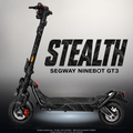 SEGWAY NINEBOT GT3 SKIN | STEALTH – Designvisualisierung mit Licht in der Skinfarbe; Scooter nicht enthalten, Beleuchtung separat erhältlich