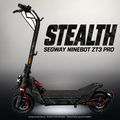 SEGWAY NINEBOT ZT3 PRO / ZT3 PRO D SKIN | STEALTH – Studiofoto mit Licht in der Skinfarbe; Scooter und Beleuchtung separat erhältlich