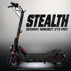 SEGWAY NINEBOT ZT3 PRO / ZT3 PRO D SKIN | STEALTH – Studiofoto mit Licht in der Skinfarbe; Scooter und Beleuchtung separat erhältlich